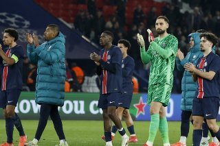 Les joueurs du PSG doivent gagner à Liverpool pour poursuivre leur aventure en Ligue des champions. KEYSTONE/EPA/MOHAMMED BADRA